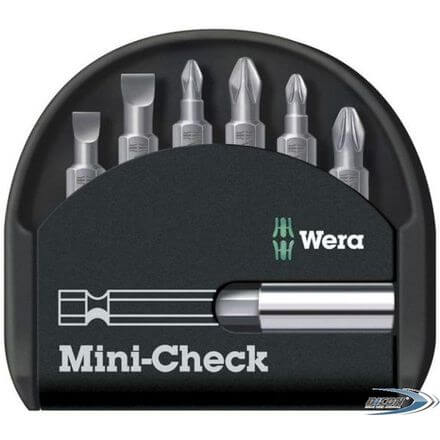 Набор бит Mini-Check SB 25 мм Wera 05073406001