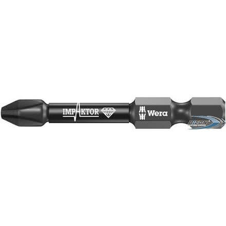 Biți pentru șuruburi Phillips Wera 851/4 OMP DC PH2*50 mm