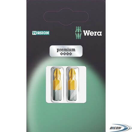Насадки Wera 851/1 TiN SB PH 1x25мм
