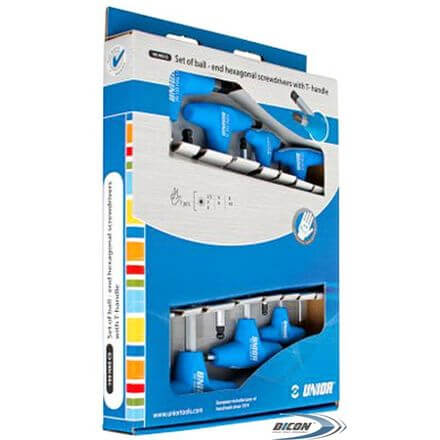 Набор шестиграных отверток UNIOR 193HXSCS