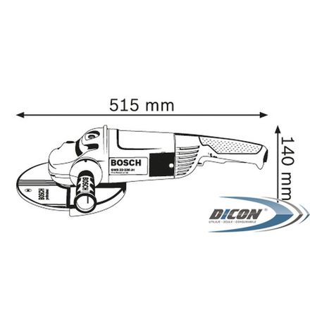 Polizor unghiular Bosch GWS 22-230 JH